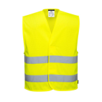 Gilet con porta badge Hi-Vis