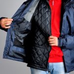 PARKA UNIFORM,TRIPLO USO BLU NAVY