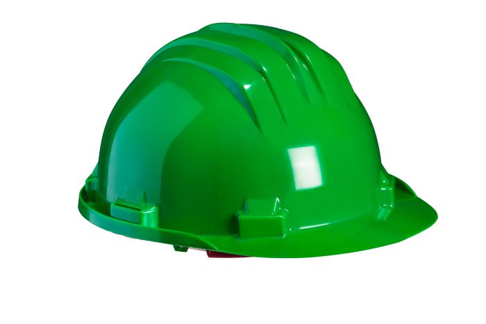 ELMETTO VERDE CON FASCIA ANTISUDORE - immagine 1