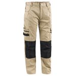 PANTALONE TRAVAUX KAKI/NERO