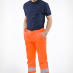 PANTALONI ALTA VISIB. arancio