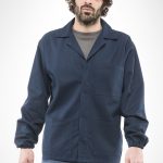 GIACCA COT.MASSAUA BLU C/ELASTICO