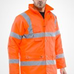 PARKA STOP ALTA VISIBILITA' ARANCIO