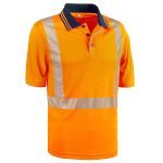 NUOVA POLO ALTA VISIBILITA' ARANCIO