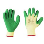 GUANTO LATTICE VERDE SUPP. COTONE