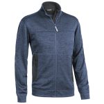 KNITTED FLEECE TELLER BLU