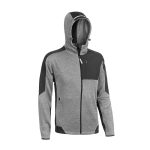 KNITTED FLEECE DAKOTA C/CAPP.GRIGIO