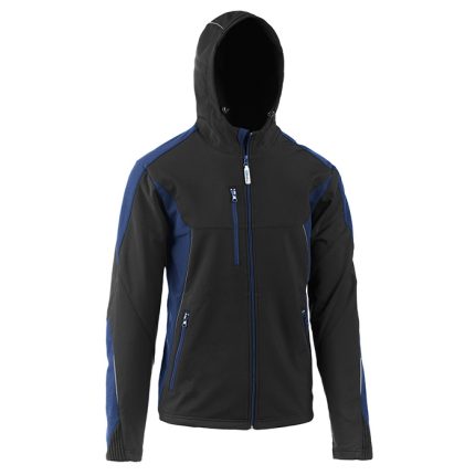 GIUBBINO SOFTSHELL MERCURY BLU/NERO