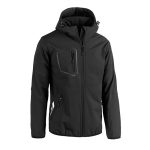 GIUBBINO SOFTSHELL STREAM NERO