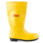 STIVALE PVC GIALLO S5 PUNTA+LAMINA