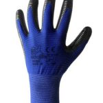 GUANTO POLIEST SPAL/NITRILE RIGATO