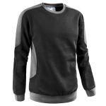 FELPA GIROCOLLO LINE NERO/GRIGIO