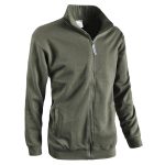 FELPA FULL ZIP JUMP GRIGIO PETROLIO