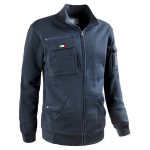 FELPA FULL ZIP RAIL BLU NAVY