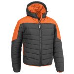 GIUBBOTTO KINGJOB ANTRACITE/ARANCIO