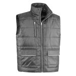 GILET DUBAI GRIGIO/NERO