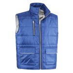 GILET DUBAI BLU ROYAL/GRIGIO
