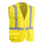 GILET STAR ALTA VISIBILITA'GIALLO