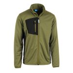 FELPA TREKKING VERDE SCURO/NERO