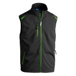 GILET SMART NERO/VERDE