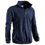 PILE SVEZIA MEZZA ZIP BLU NAVY