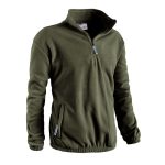 PILE SVEZIA MEZZA ZIP VERDE ARMY