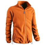 PILE NORVEGIA FULL ZIP ARANCIO