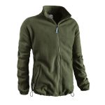 PILE NORVEGIA FULL ZIP VERDE ARMY