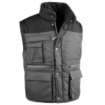 GILET ANTARES GRIGIO/NERO