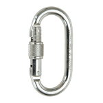 MOSCH. OVALE ACCIAIO APERT. 16 MM