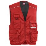 GILET POWER ROSSO