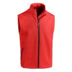 GILET SOFTSHELL GINGER ROSSO