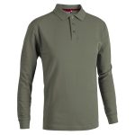 POLO M/L BECKER GRIGIO PETROLIO
