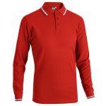 POLO M/L BECKER SPORT ROSSA