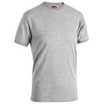 T-SHIRT SKY SPORT GRI.MELANGE SCURO