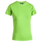 T-SHIRT GIROCOLLO WOMAN APPLE GREEN