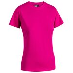 T-SHIRT GIROCOLLO WOMAN FUCSIA