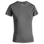 T-SHIRT GIROCOLLO WOMAN GRAFITE