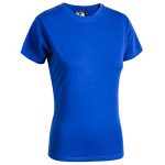 T-SHIRT GIROCOLLO WOMAN BLU ROYAL