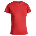T-SHIRT GIROCOLLO WOMAN ROSSA
