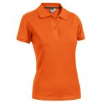 POLO ANGY JERSEY ARANCIO DONNA