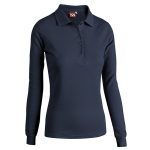 POLO DONNA M/LUNGA STEFFI BLU SCURO