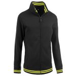 FELPA BUTTERFLY BLACK L GIALLO FLUO