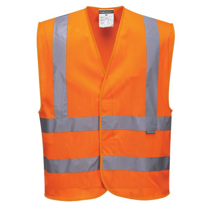 Gilet Banda Verticale MeshAir Hi-Vis - immagine 1
