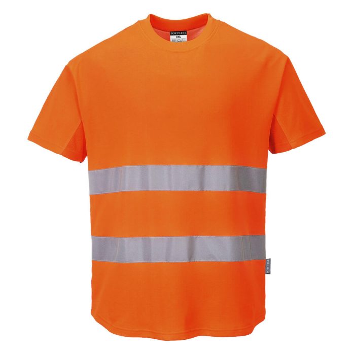 T-shirt Mesh Cotton Comfort Hi-Vis - immagine 1