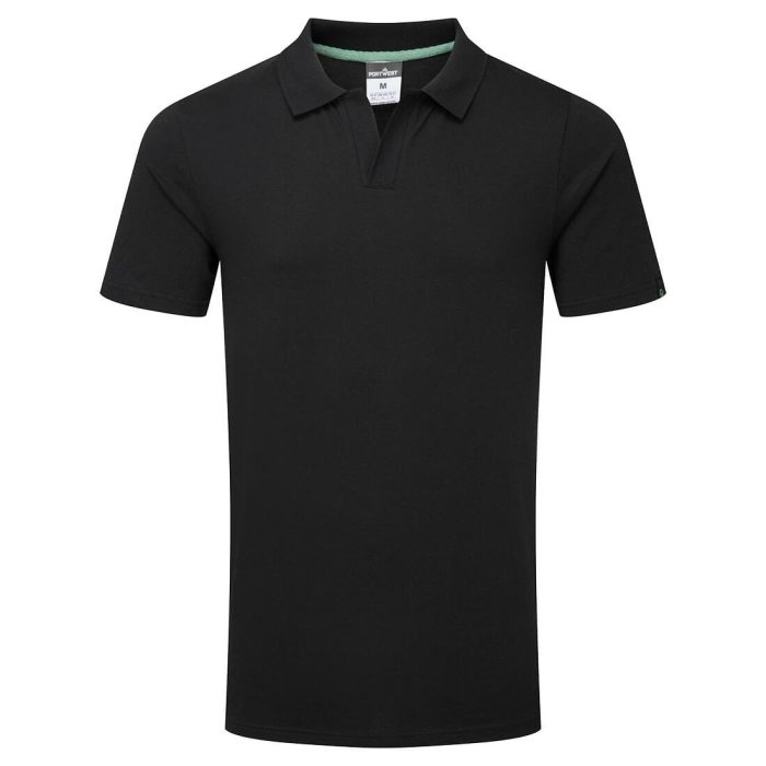 Polo in cotone organico riciclabile - immagine 1