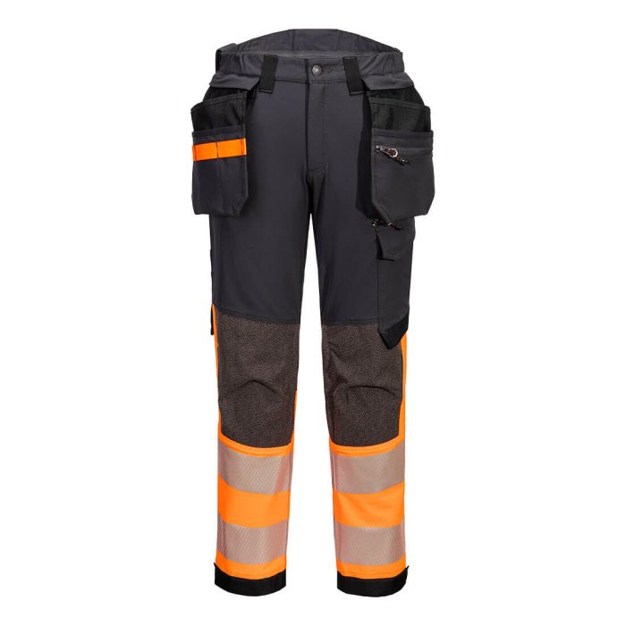EV4 Pantaloni Stretch Hi-Vis Classe 1 Holster staccabile - immagine 1
