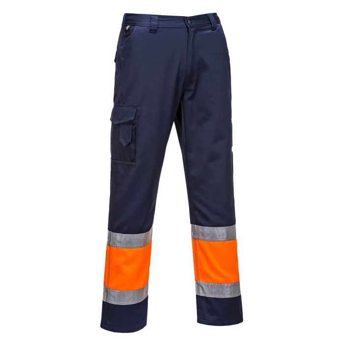 Pantaloni alta visibilità leggeri bicolore Combat - immagine 1