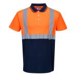 Polo bicolore Hi-Vis