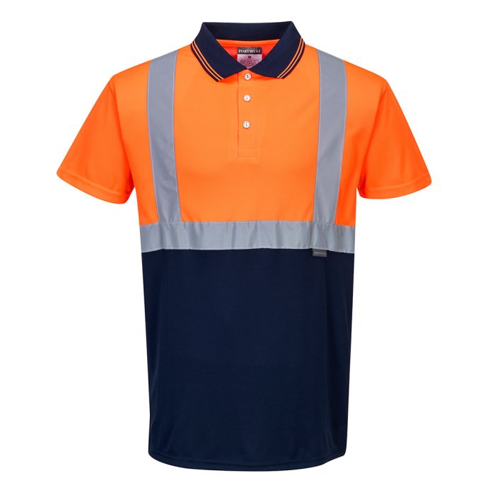Polo bicolore Hi-Vis - immagine 1